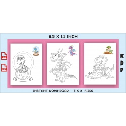 dinosaurs-coloring book